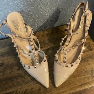 Valentino garavini rockstud heels size 41